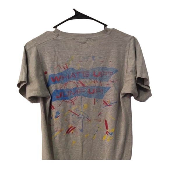 Authentic Vintage Elton John Concert Tee Shirt Graphic Jump Up 1982 80s - Picture 5 of 5